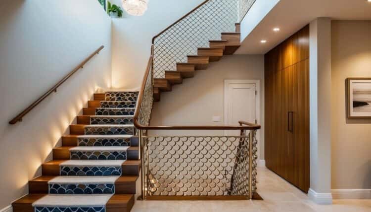 20+ Ideias de Escadas Com Design De Escama De Peixe!