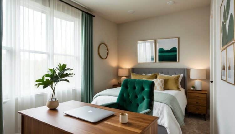 Transforme Seu Quarto Com Escritório: Confira Dicas E 88+ Inspirações De Decoração!