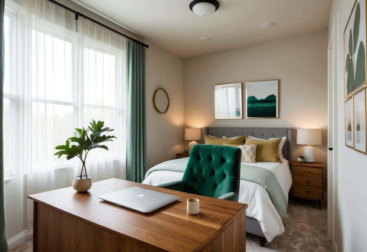 Transforme Seu Quarto Com Escritório: Confira Dicas E 88+ Inspirações De Decoração!