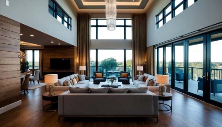 Duplex de luxo fazem esbater os limites entre interiores e exteriores
