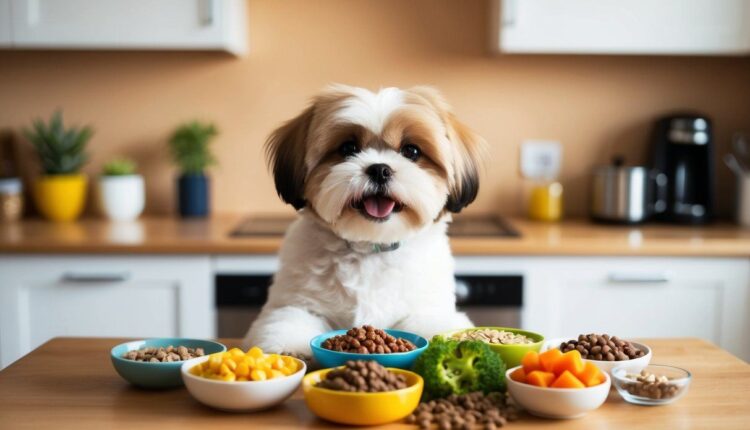 O que o Shih Tzu pode comer além da ração?