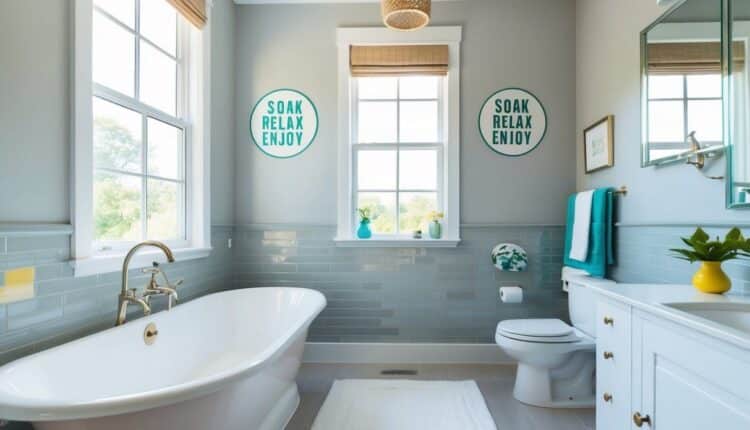 Ideias e Dicas de Decoração De Banheiro Com Adesivo