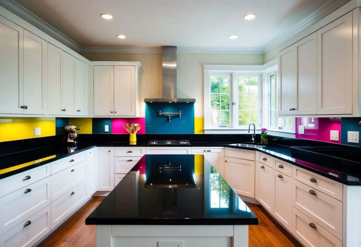 Como Decorar uma Cozinha com Bancada Preta