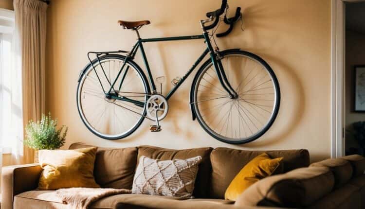 Como pendurar a bicicleta na sala e fazer parte da decoração