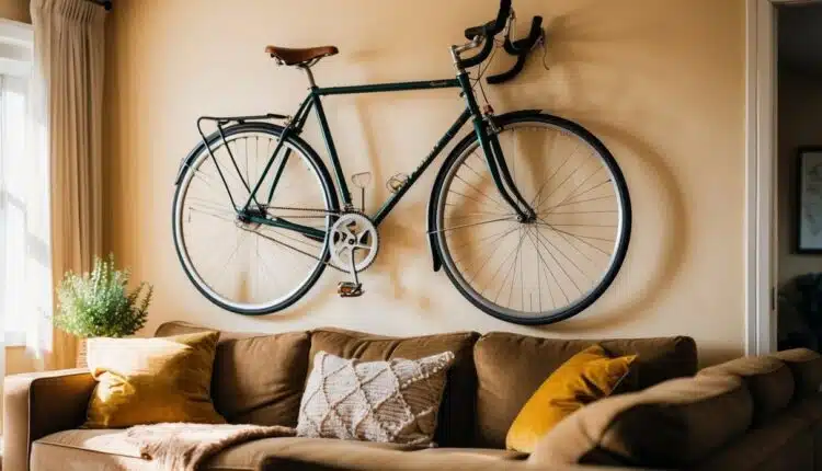 Como pendurar a bicicleta na sala e fazer parte da decoração