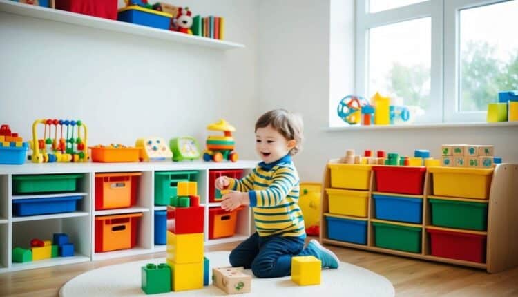 Organizando um espaço de brincadeiras educativas em casa