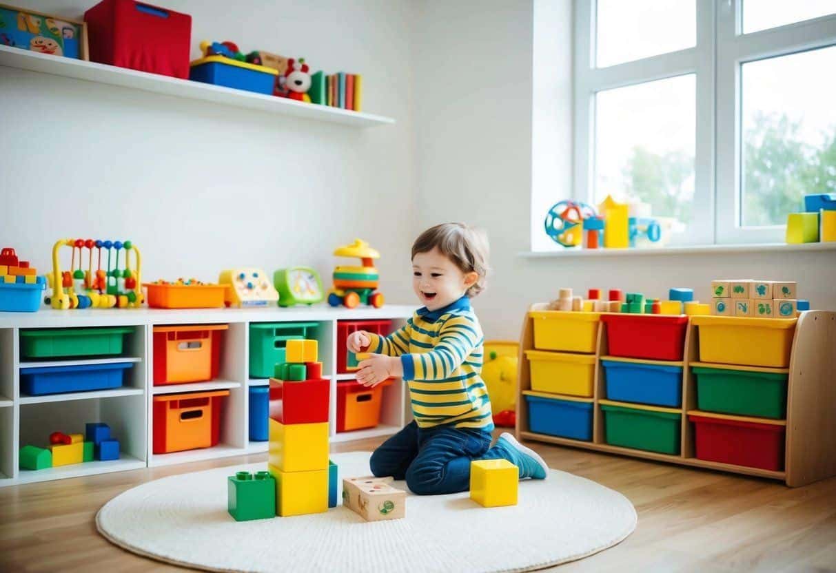 Organizando um espaço de brincadeiras educativas em casa