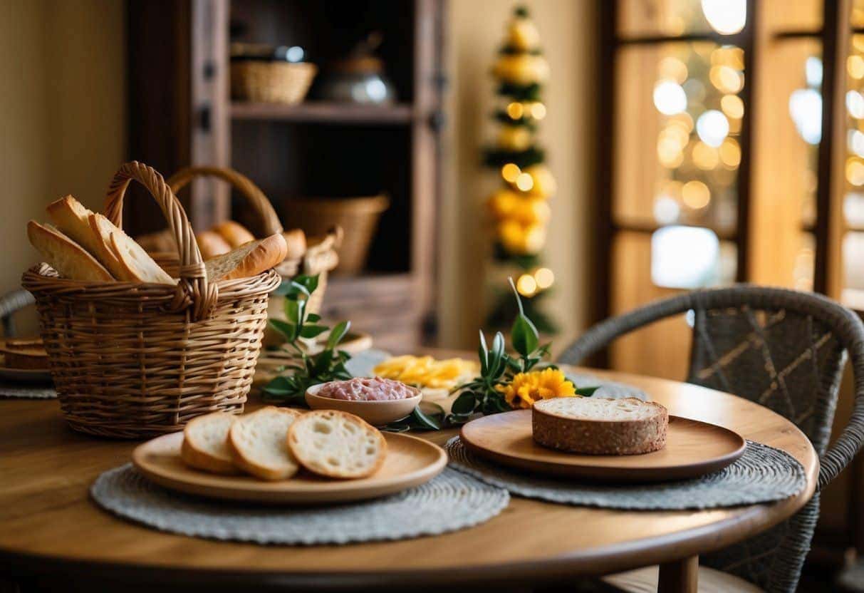 Como arrumar uma mesa para lanche para família