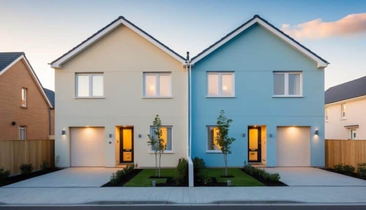 O que é uma casa geminada?