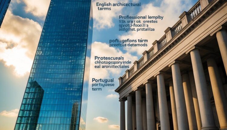 Principais Termos de Arquitetura em Inglês Que Você Precisa Saber