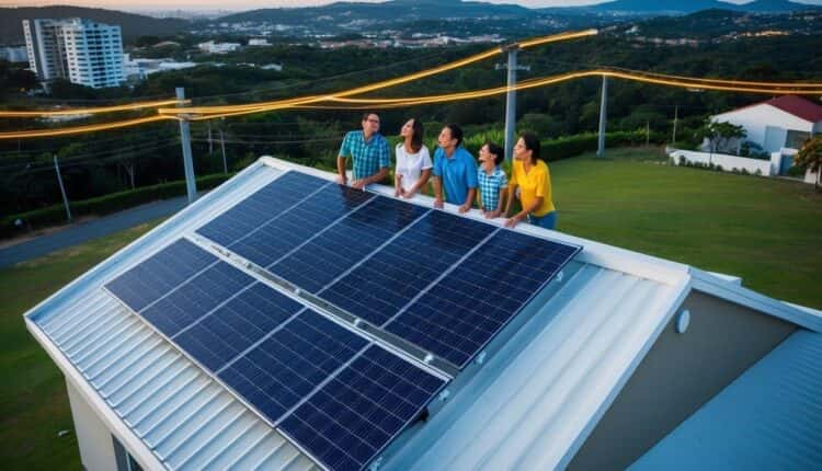 Qual a taxa da energia solar em 2024?