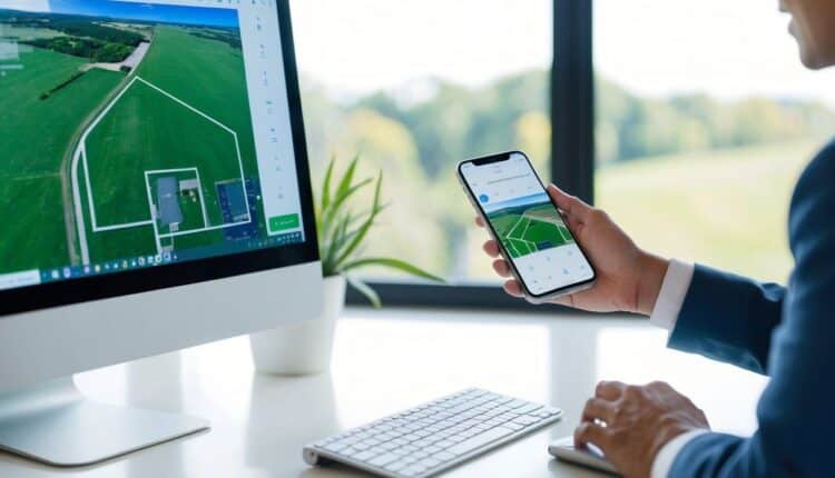 Como medir terreno no Google Maps
