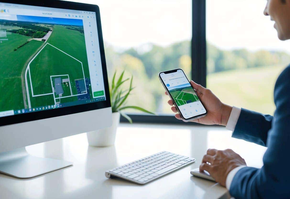 Como medir terreno no Google Maps