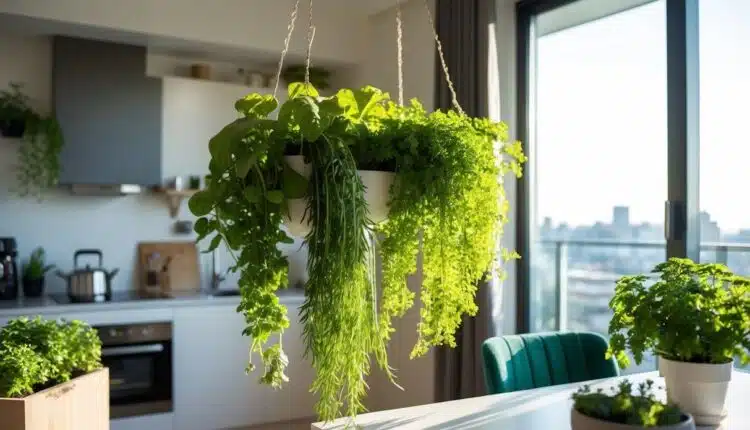 Decoração com Horta Suspensa: 50 Ideias Criativas