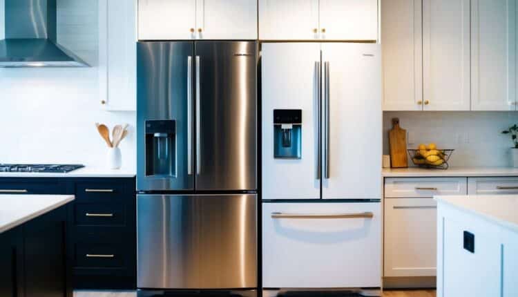 Qual é a melhor opção: geladeira inox ou branca?