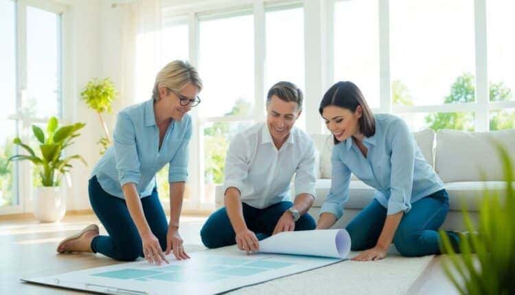 Como a planta baixa ajuda na escolha do layout de móveis?