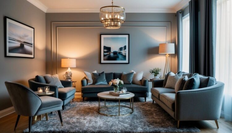Decoração de Sala Cinza: Sofisticação e Versatilidade em um Só Lugar!