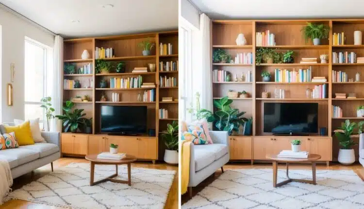 Estantes para Sala de Estar: Organização e Estilo Andando Lado a Lado