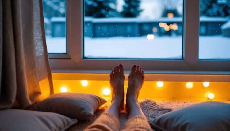 O piso aquecido é eficiente em climas frios?