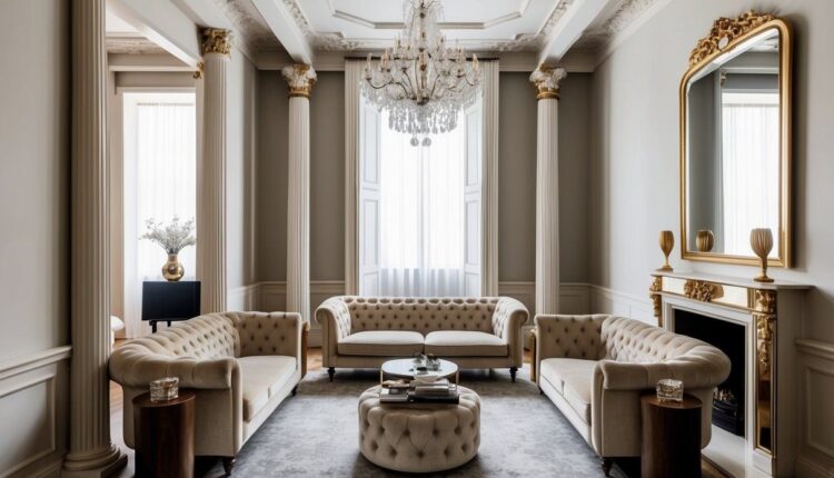 O que é o estilo clássico no design de interiores?