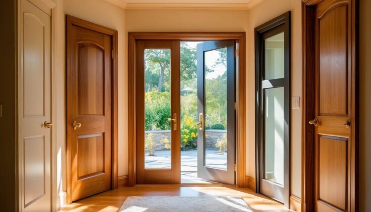 Quais os tipos de portas mais indicados para interiores?