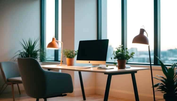 Qual é a melhor iluminação para um ambiente de trabalho?