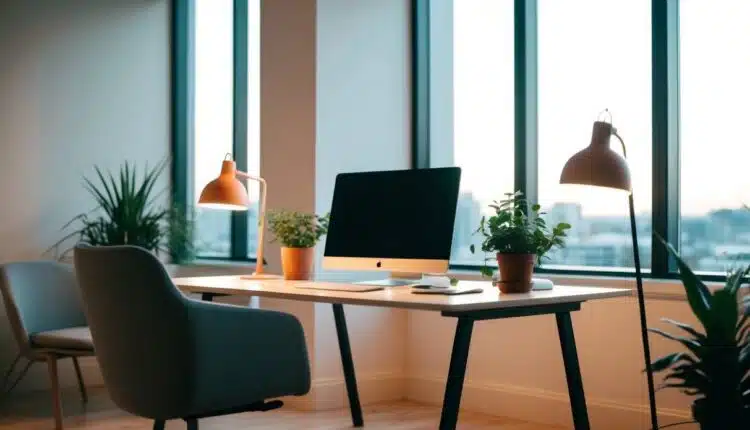 Qual é a melhor iluminação para um ambiente de trabalho?