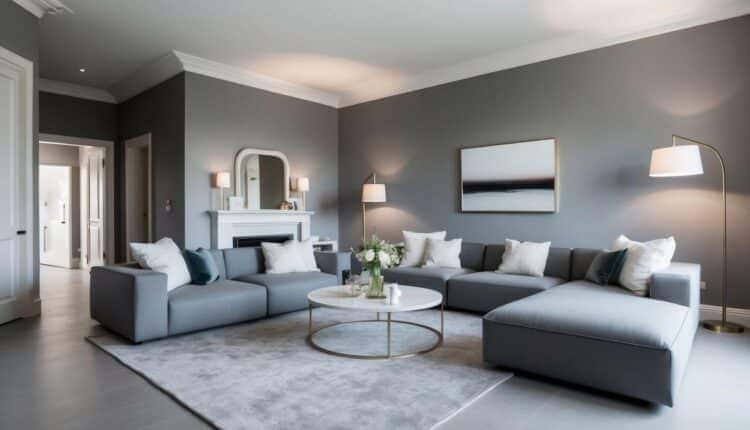 Sala Cinza Decorada: Beleza e Sofisticação com um Toque Neutro!