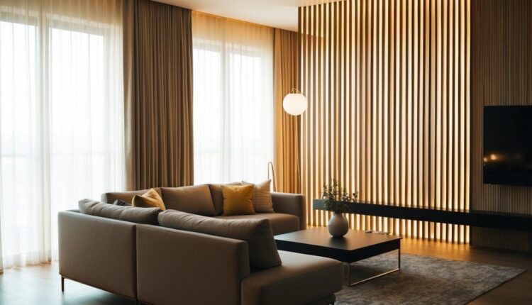 Sala com Painel Ripado: Transforme sua Decoração com Modernidade!