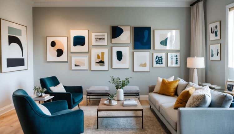 Sala com Quadros: Arte e Personalidade na Decoração!