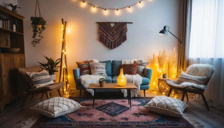 Sala no Estilo Boho: Decoração Cheia de Personalidade!
