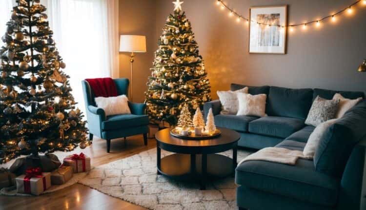 Salas Decoradas para o Natal: Ideias Incríveis para o Clima Perfeito!