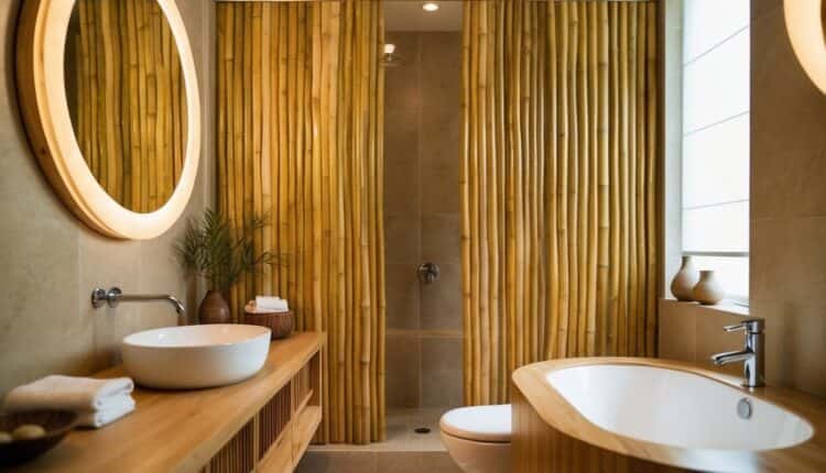 Banheiros com Acessórios de Bambu: Sustentabilidade e Beleza Natural