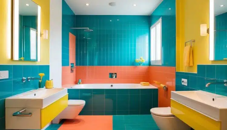 Banheiros com Cores Vibrantes: Alegria e Vida em Cada Detalhe