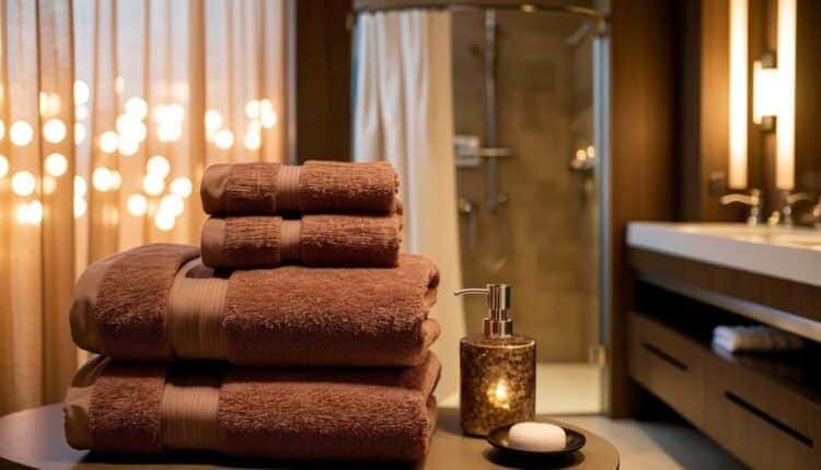 Banheiros com Toalhas Decorativas: Toque Final para Elegância e Charme