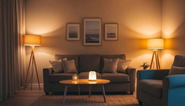Como usar a planta baixa para decidir a disposição da iluminação?