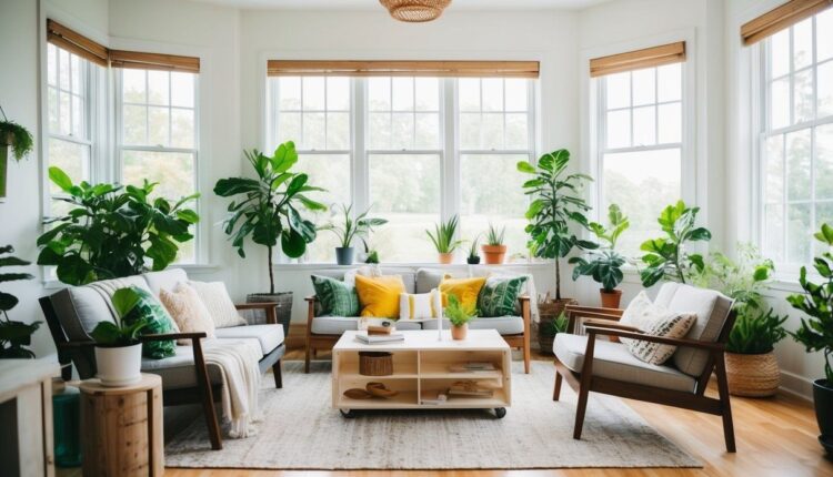 Decoração de Sala de Estar Sustentável: Cuide do Planeta com Estilo e Consciência