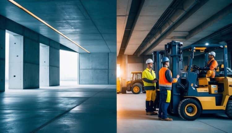 Quais as vantagens do piso cimentício em projetos industriais?