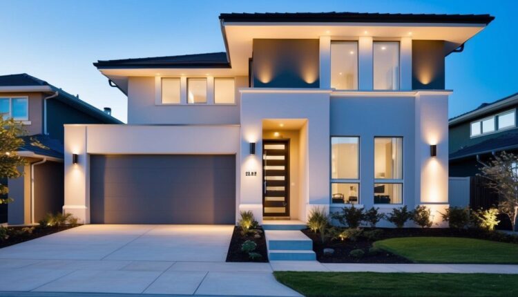 Quais cores são mais usadas em fachadas de casas?