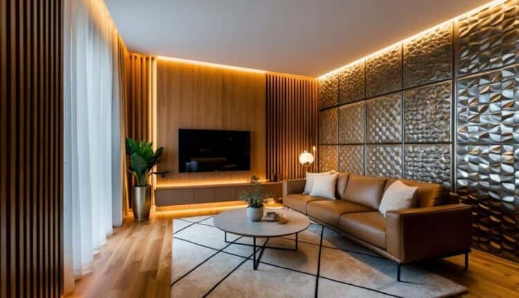 Quais materiais são mais indicados para painéis decorativos?