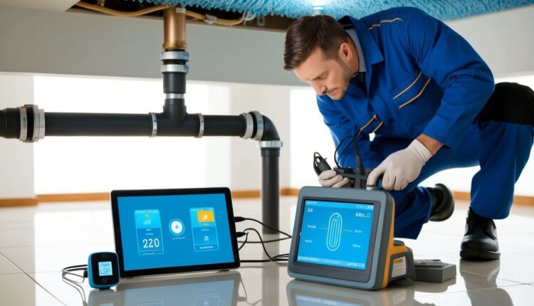 Quais são as tecnologias usadas na detecção de vazamentos de água?