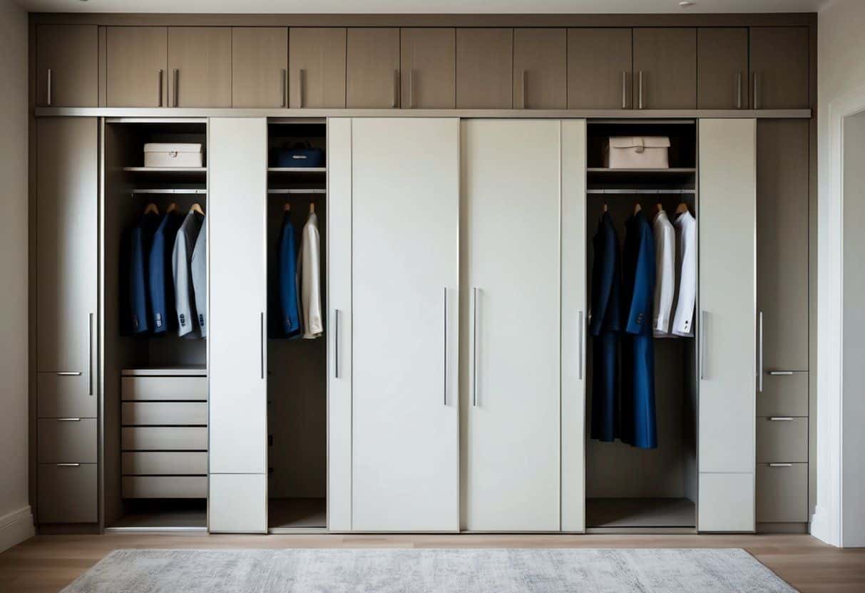 Qual o tamanho normal de um guarda-roupa de casal?