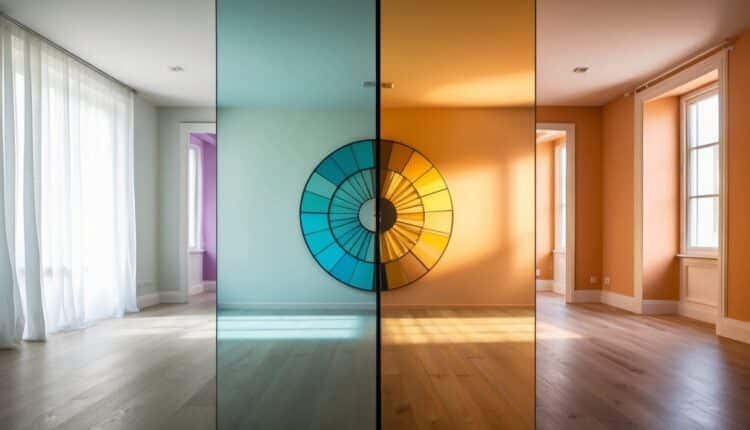 Como a escolha das cores influencia o ambiente construído?