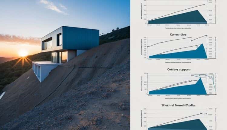 Como a topografia do terreno afeta o projeto arquitetônico?