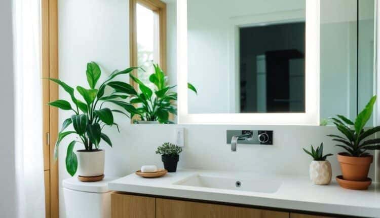 Como decorar um banheiro simples e bonito de forma acessível?