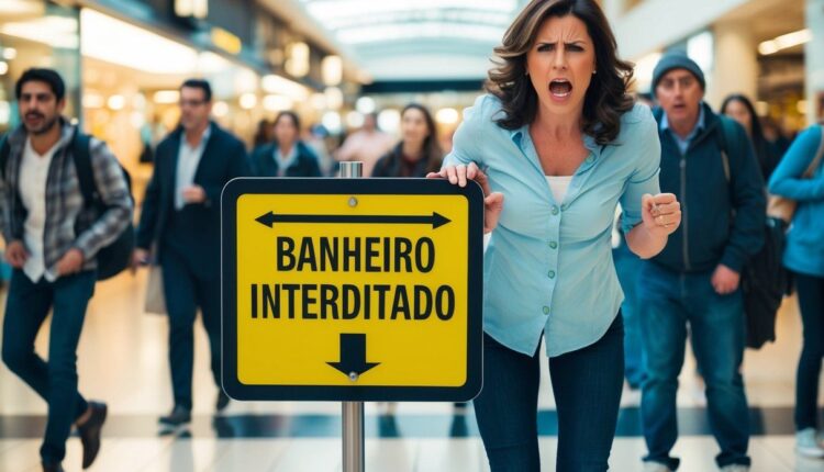 O que significa um banheiro interditado?
