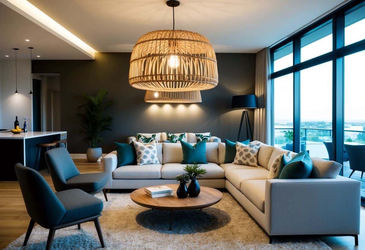 Pendentes Elegantes para Iluminar sua Sala de Estar