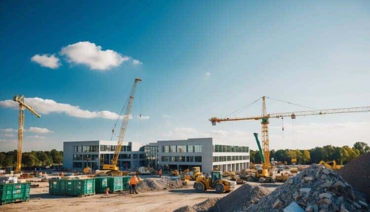 Quais são as melhores práticas para organizar um canteiro de obras?