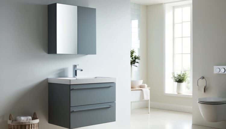 Qual gabinete escolher para um banheiro de 50 cm?