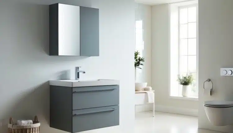Qual gabinete escolher para um banheiro de 50 cm?